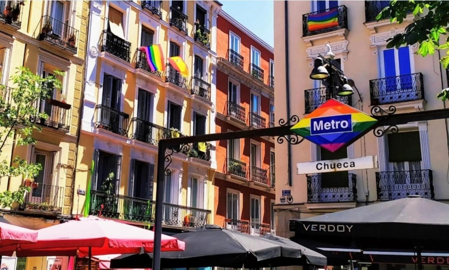 Downtown Apt 1Hab Para 3Pax En La Plaza De Chueca Madrid Exterior photo
